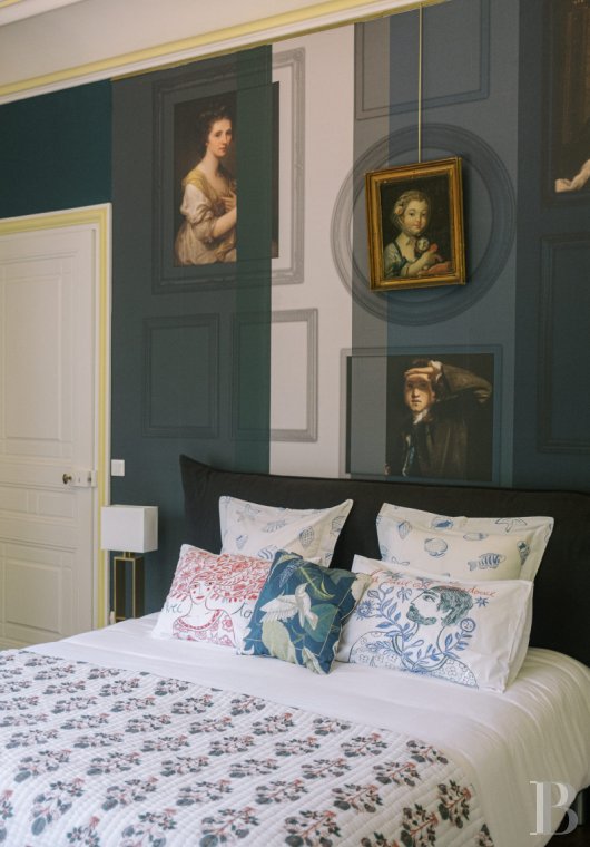 Dans le Calvados, au sud-est de Caen,  un château classique du 18e siècle tout en couleurs - photo  n°13